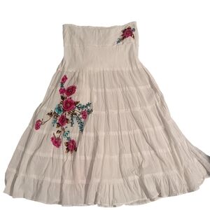 Y2K Fairy Skirt - Sequined And Embroidered